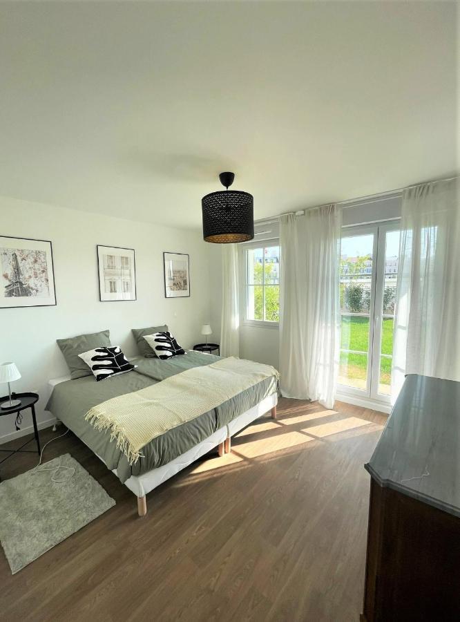 Appartement Avec Jardin Pres De Disneyland Serris Extérieur photo