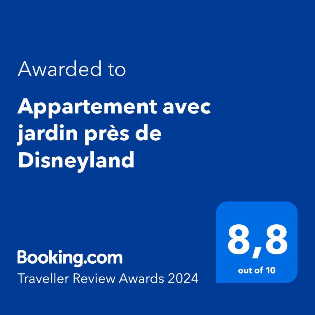 Appartement Avec Jardin Pres De Disneyland Serris Extérieur photo